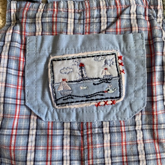 Like new Vitamins Baby romper & hat set 6-9 mon - Picture 3 of 3